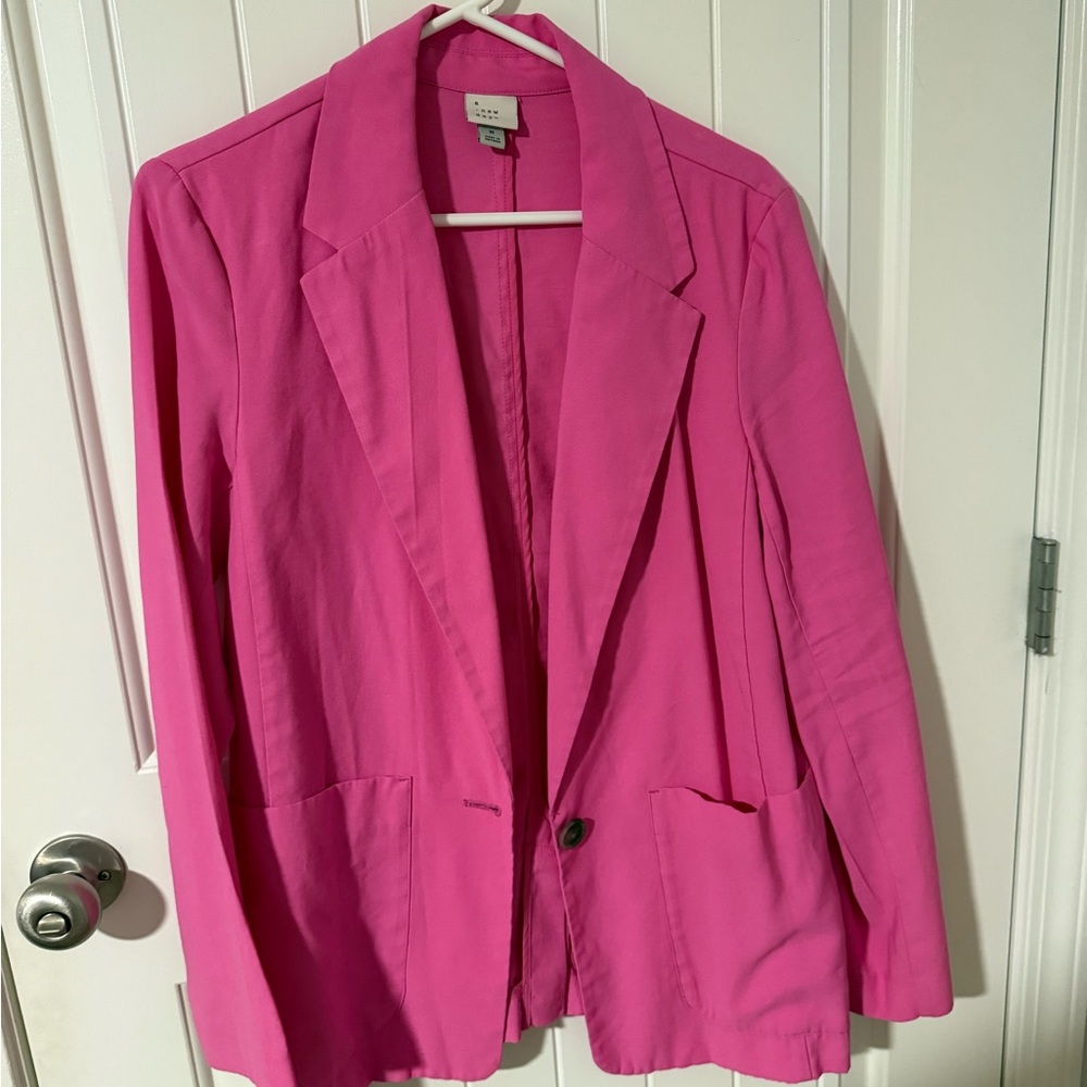 a new day Vibrant Pink Blazer